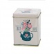 The Box Konyhai fémdoboz 75x75x95mm,100g Teabloom