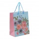 Gift&amp;More ajándéktasak (M 18x23x10 cm), virágos, 4-féle