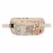 Legami övtáska utazáshoz (extra lapos, 27,5x14x0,5 cm) térképes TRAVEL