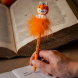 Legami világítós toll, nyuszis tök dísszel, Halloween STATIONERY (6)