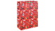 Eurowrap ajándéktasak (33x45,5x15 cm) piros, kutyás karácsonyi (6)