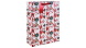 Eurowrap ajándéktasak (33x45,5x15 cm) HOHOHO, rénszarvas karácsonyi (6)