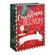 Eurowrap ajándéktasak (33x45,5x15 cm) Christmas Delivery karácsonyi (6)