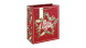 Eurowrap ajándéktasak (26,5x33x14 cm) piros, Merry Christmas karácsonyi (6)